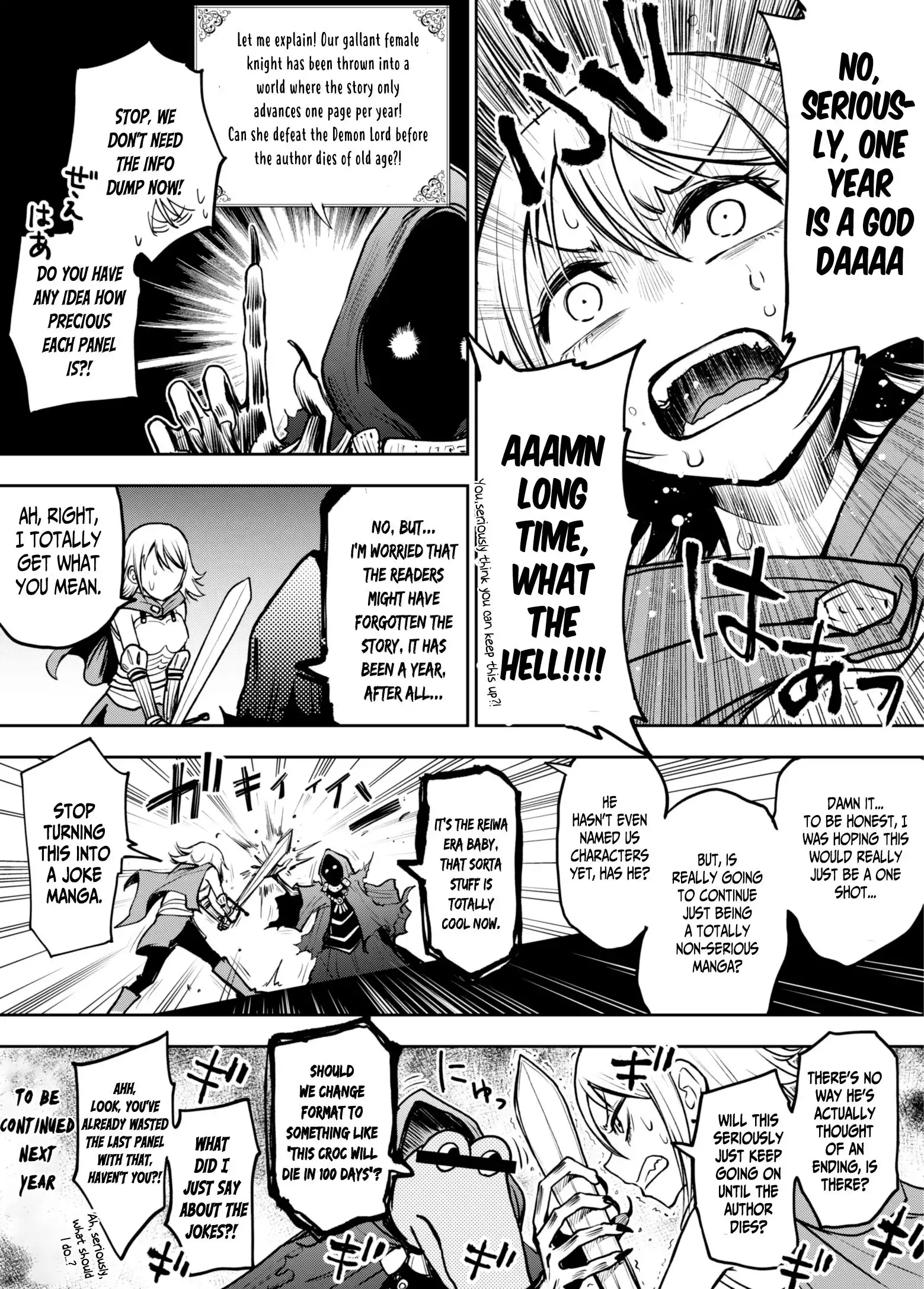 A Manga World That Gets One Page Once A Year Chapter 2 1